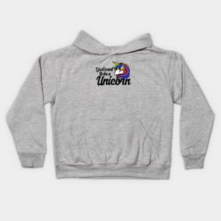 I just want to be a Unicorn Kids Hoodie